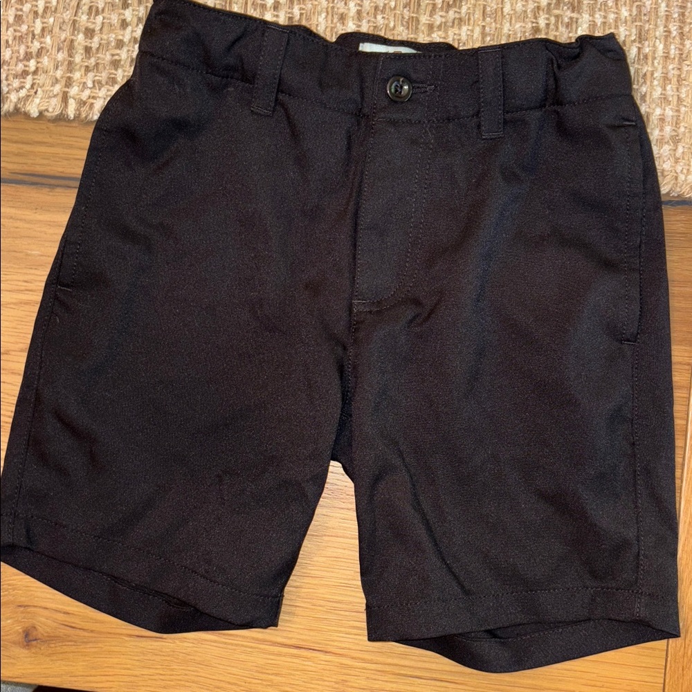 VGUC Class Club Black Flat Front Shorts